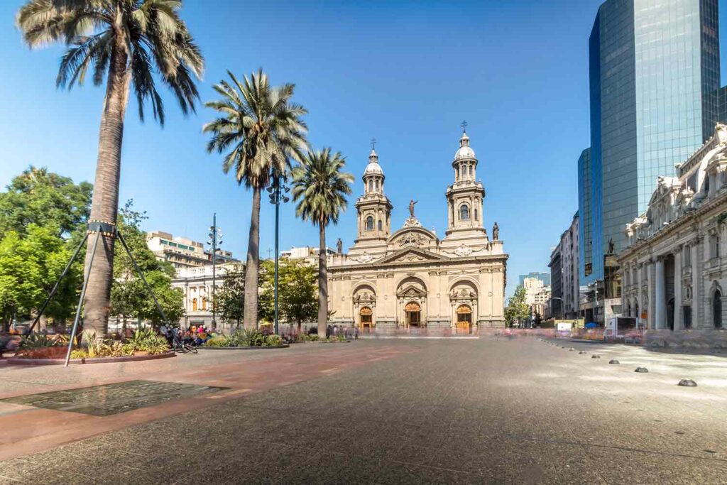 centro histórico de Santiago de Chile